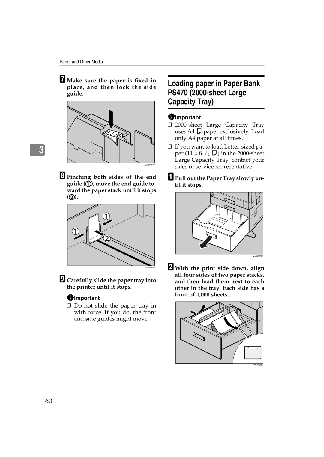 Ricoh AP3800C operating instructions ZDJY007J 