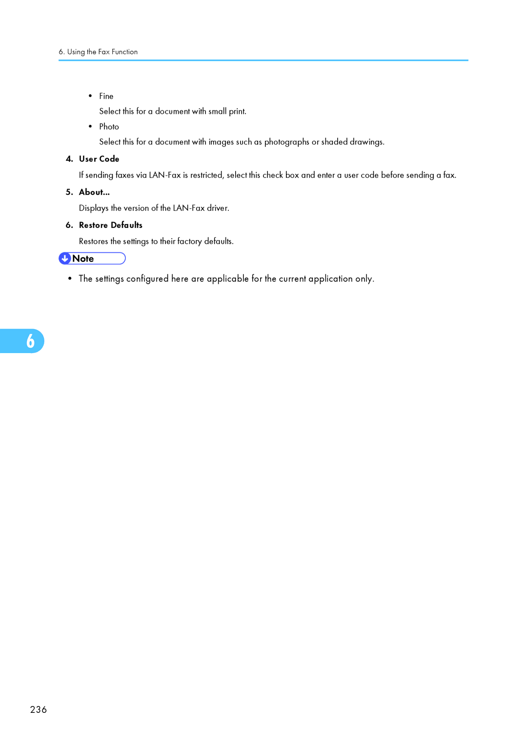 Ricoh C242SF, SP C240SF operating instructions Using the Fax Function 