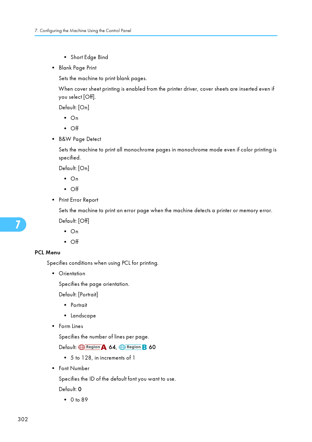 Ricoh C242SF, SP C240SF operating instructions Default Off 