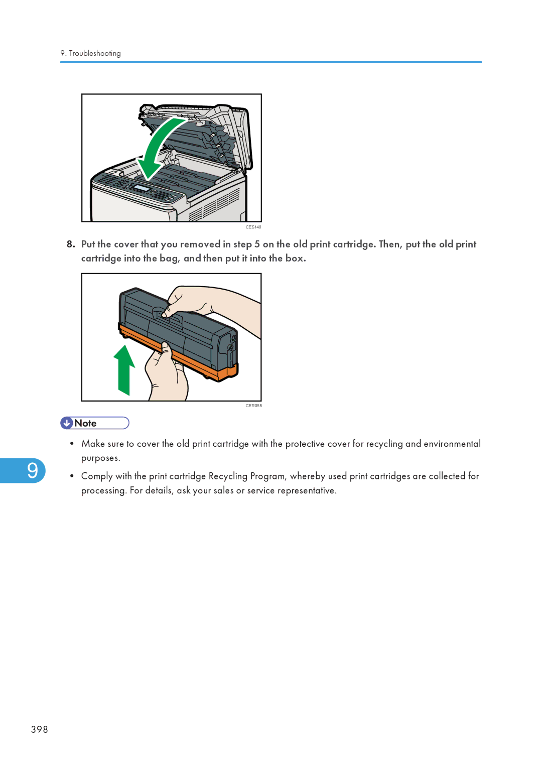 Ricoh C242SF, SP C240SF operating instructions 398 