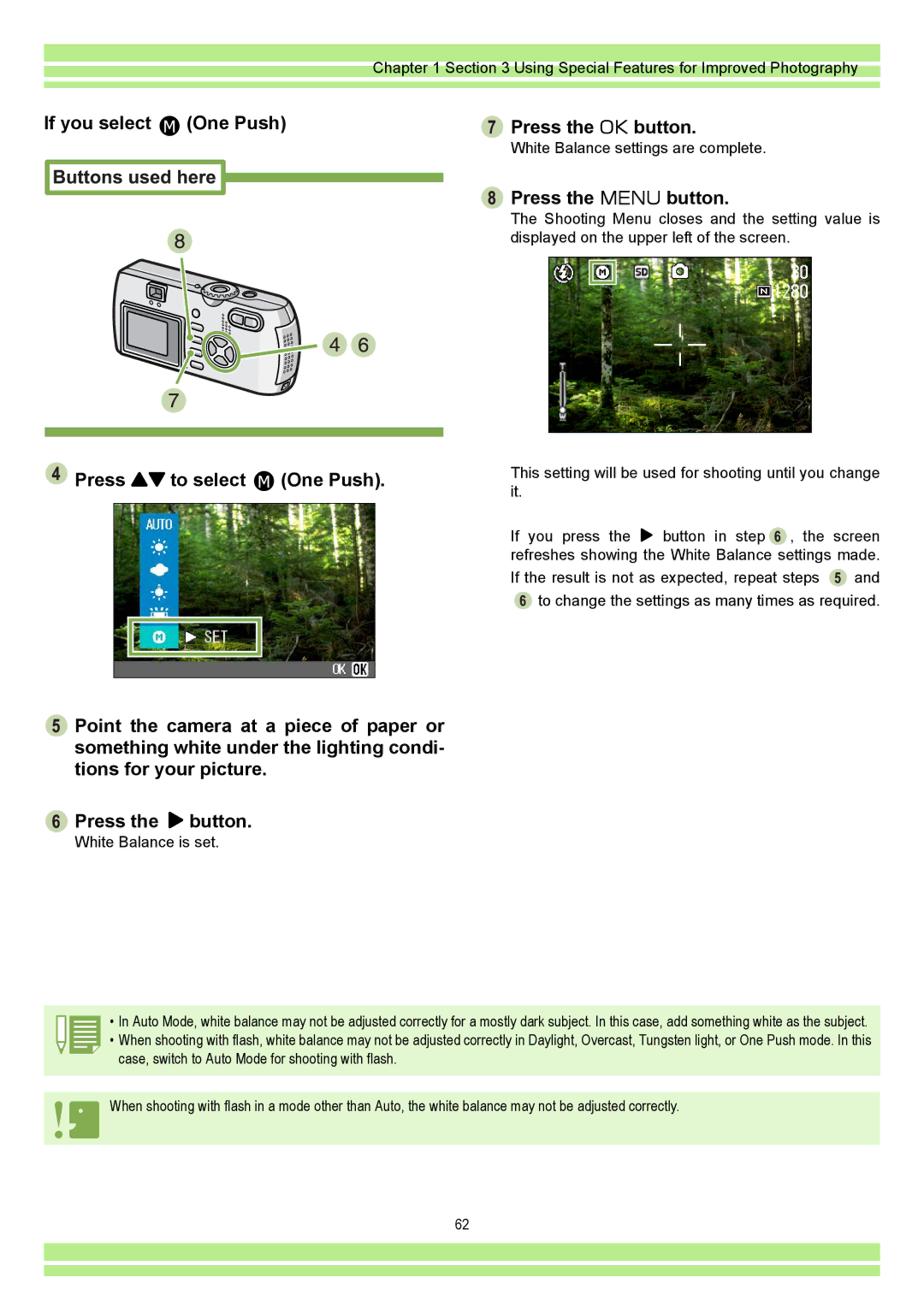 Ricoh CAPLIO G4 WIDE, CAPLIOG4 operation manual Press the M button 