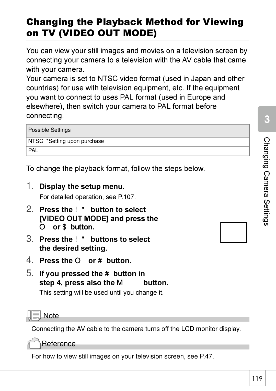 Ricoh Caplio R2 manual To change the playback format, follow the steps below 