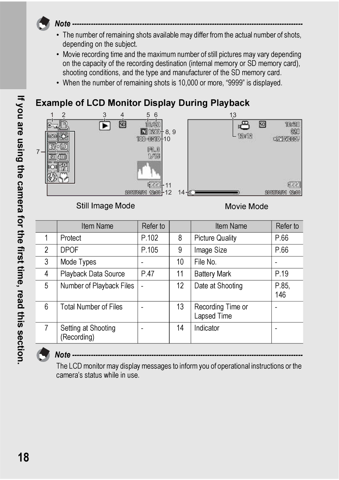 Ricoh Caplio R6 manual Example of LCD Monitor Display During Playback, Dpof 