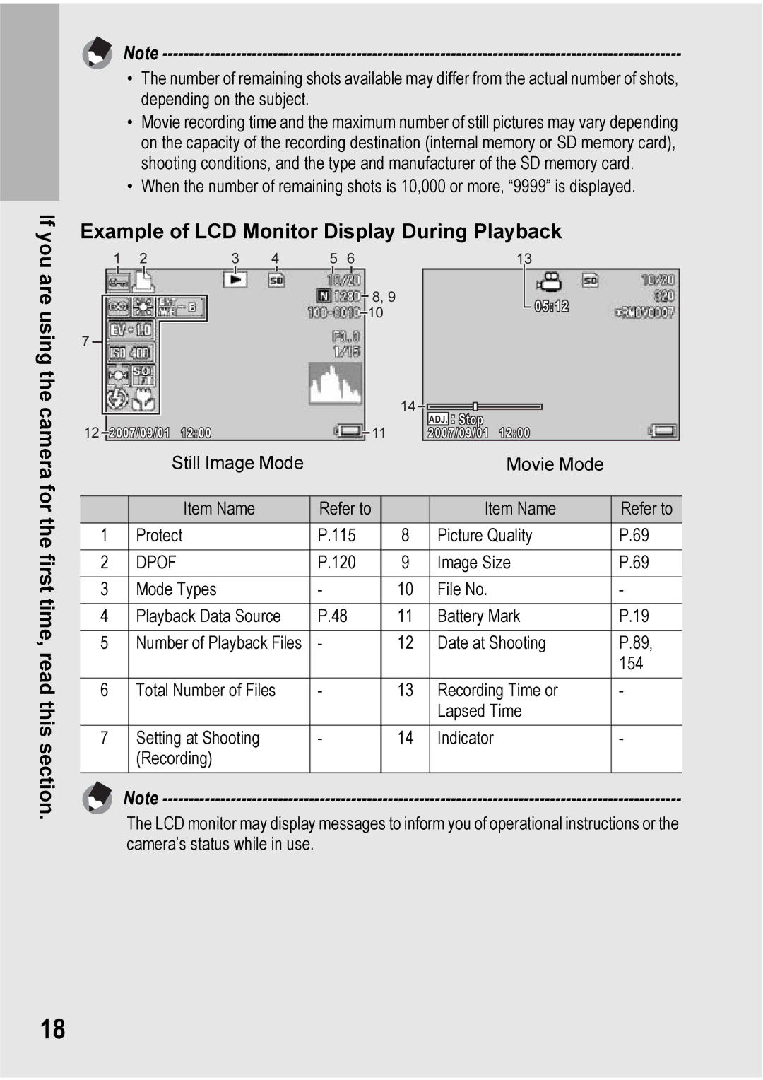 Ricoh Caplio R7 manual Example of LCD Monitor Display During Playback, Dpof 