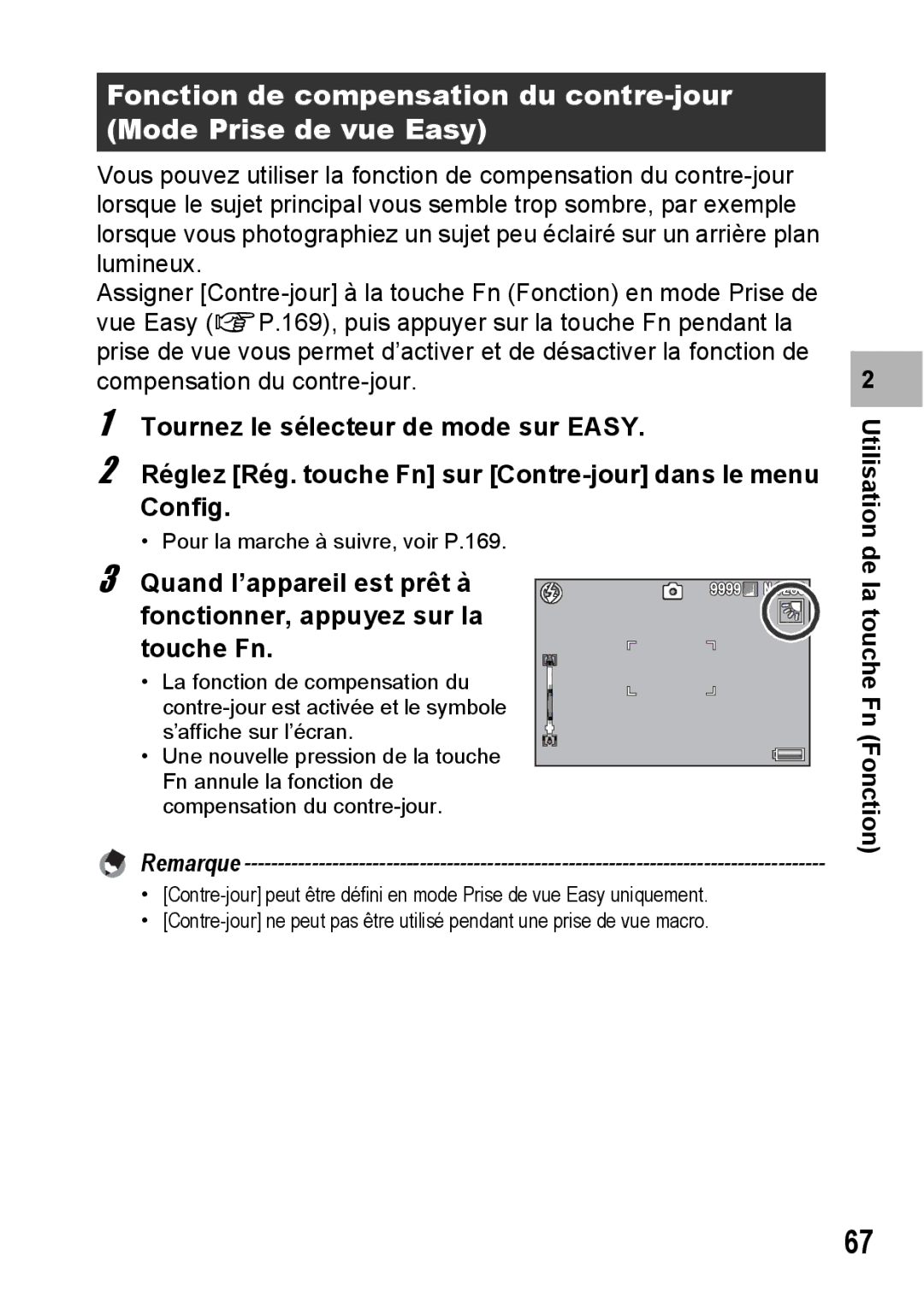 Ricoh CX1 manual Pour la marche à suivre, voir P.169 