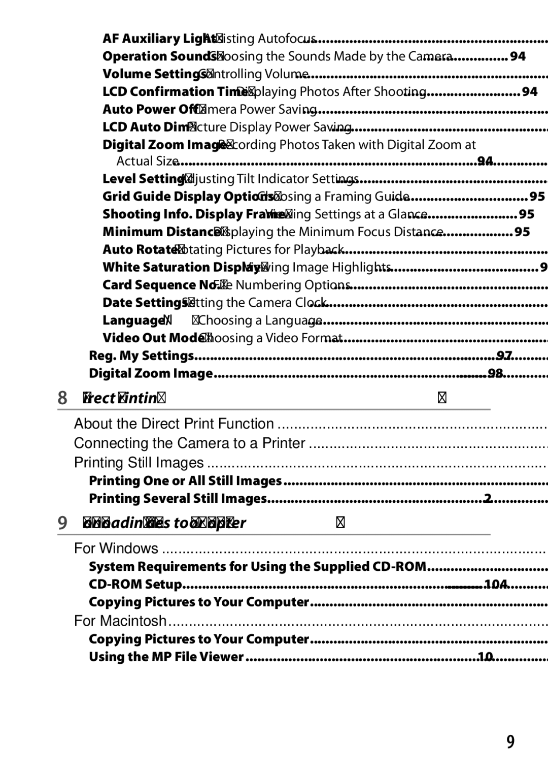 Ricoh CX3 manual 103 