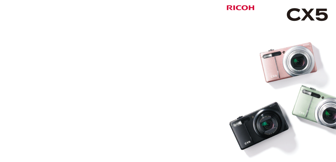 Ricoh CX5 specifications 