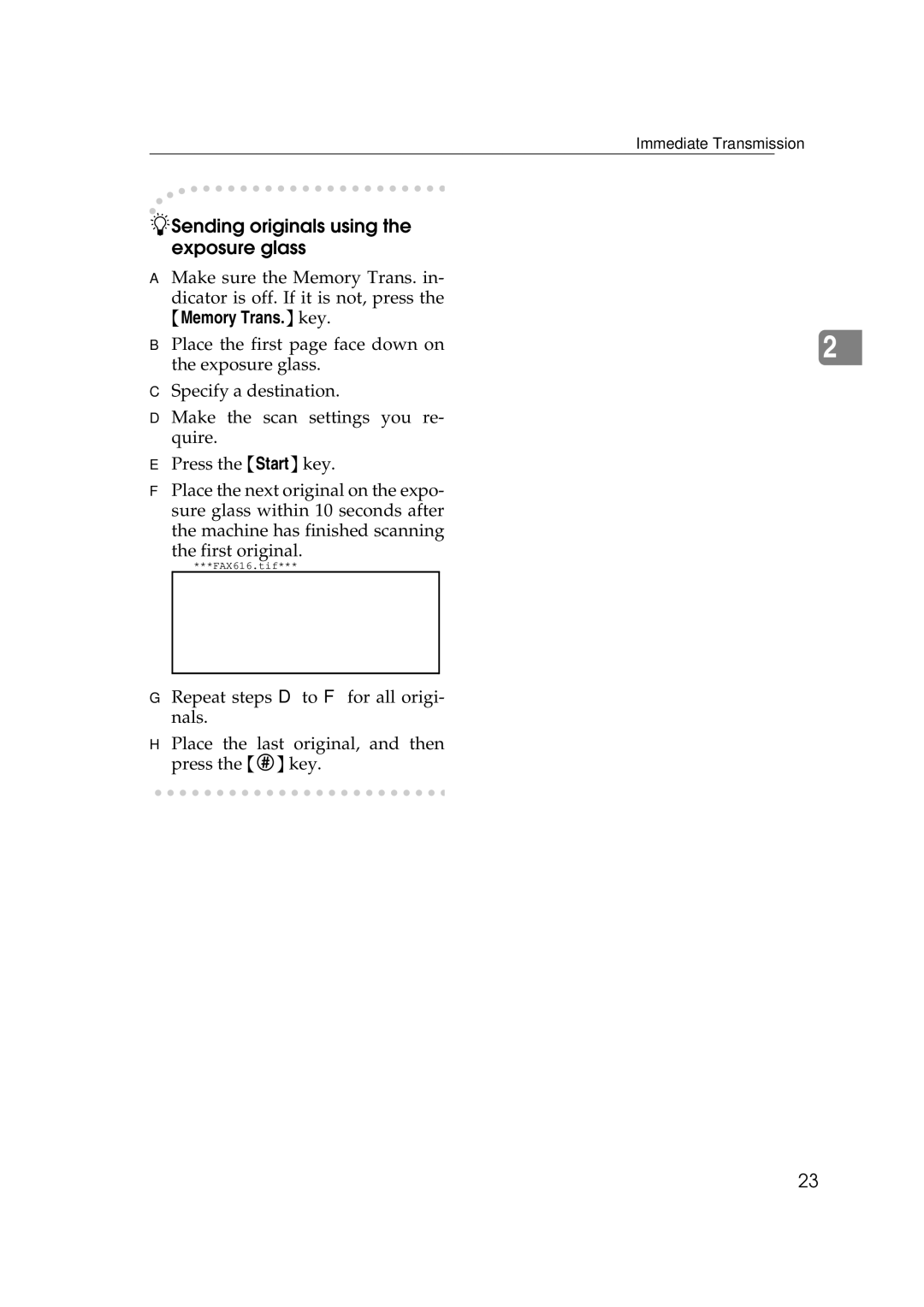 Ricoh Facsimile Reference Basic manual FAX616.tif 