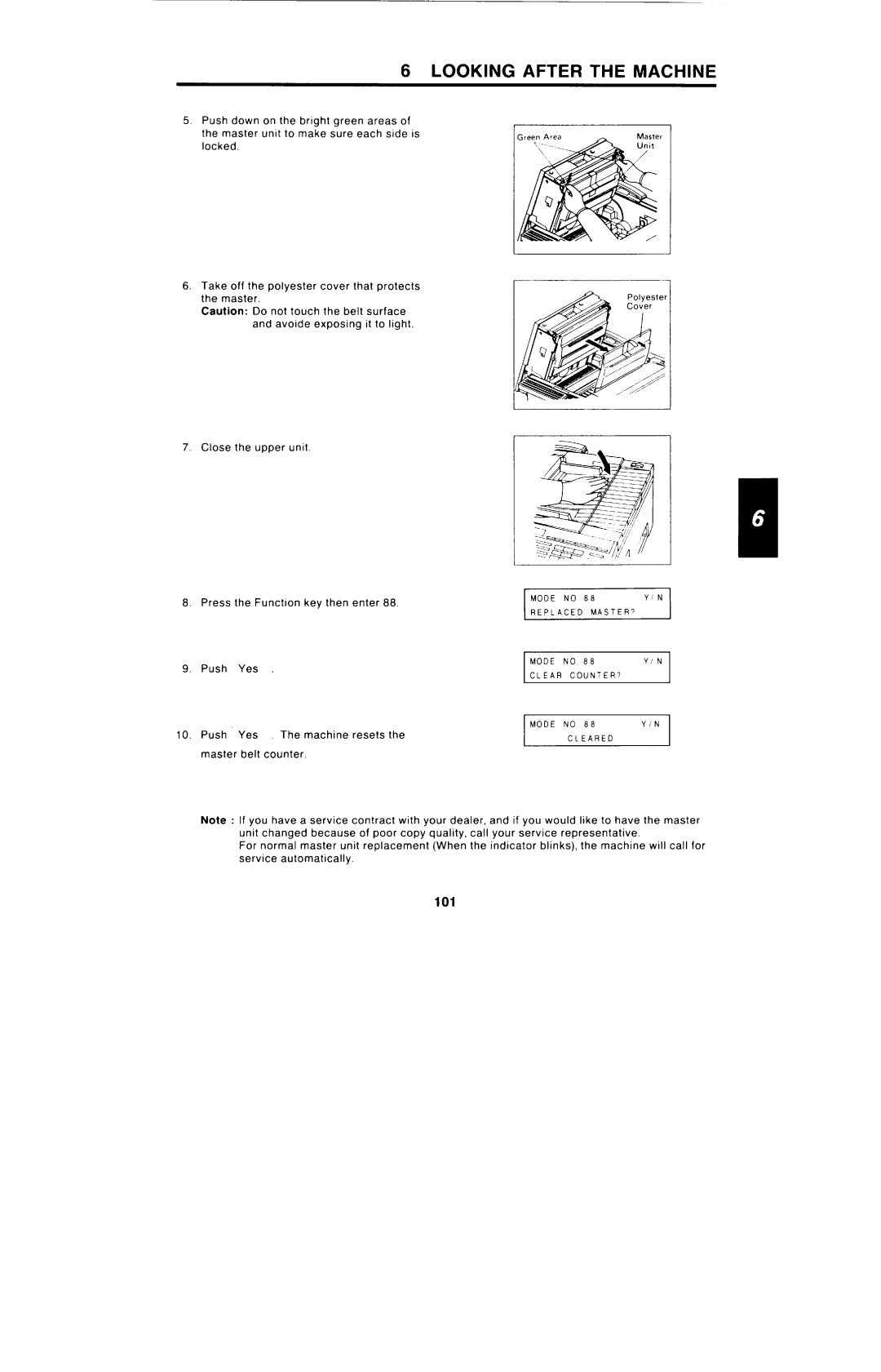 Ricoh FAX4000L manual 101 