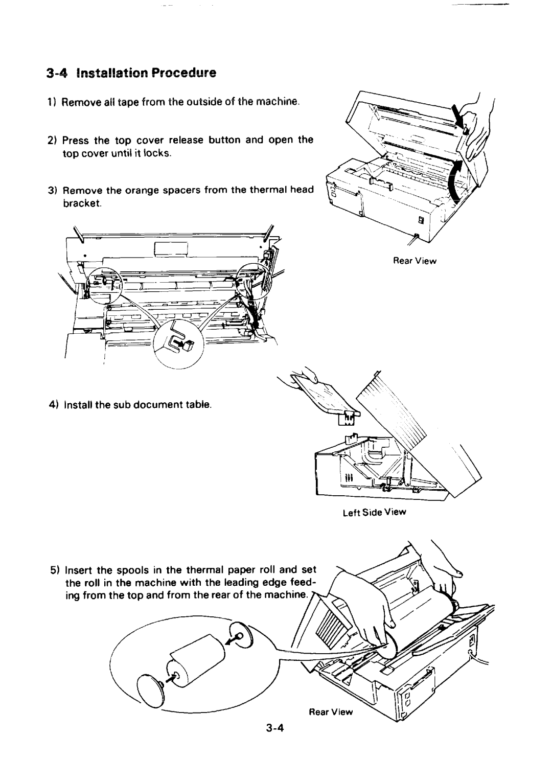 Ricoh FAX75 manual ~-=P ?!?, Installation Procedure 