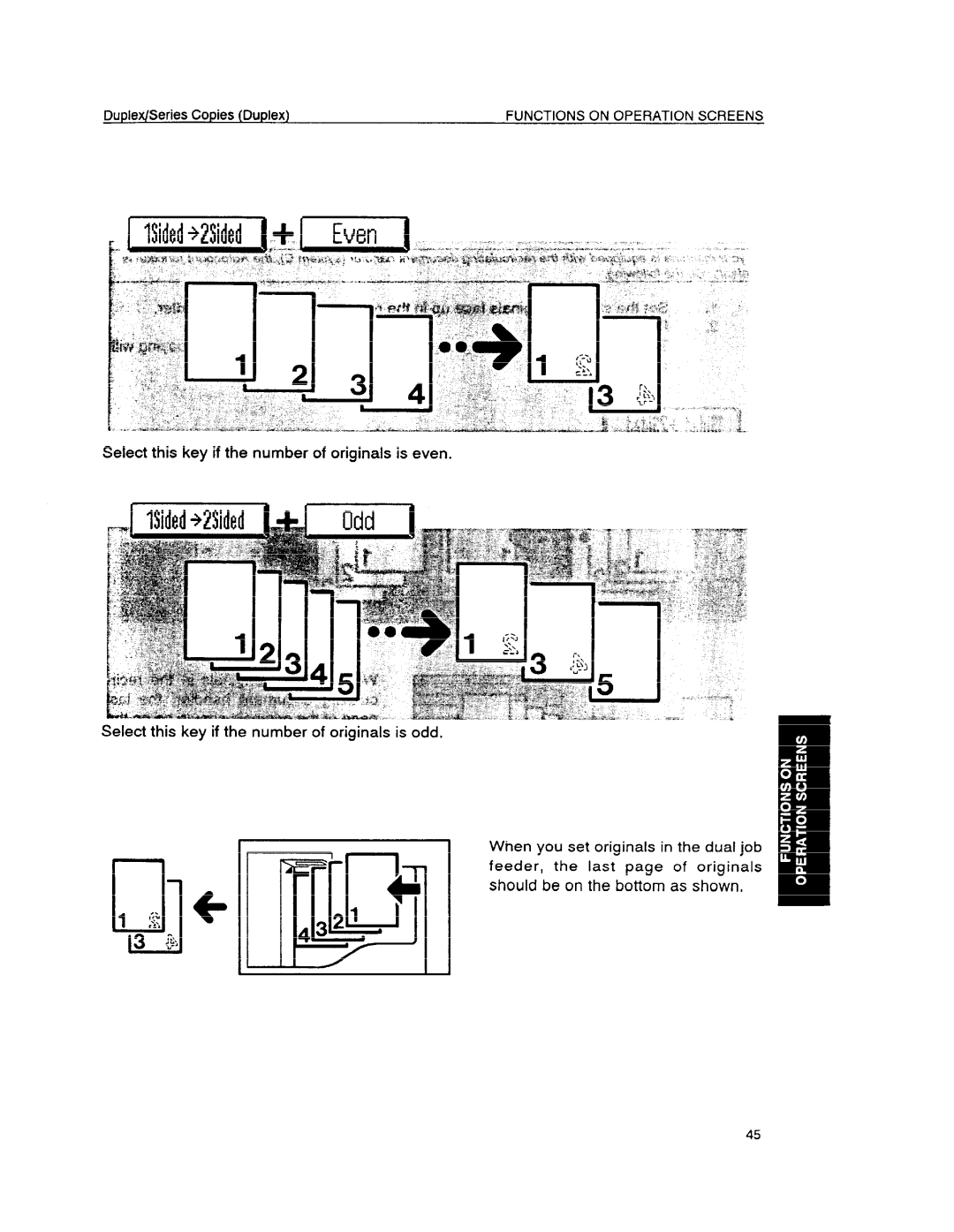 Ricoh FT6655, FT6645 manual Duplex/Series Copies Duplex 