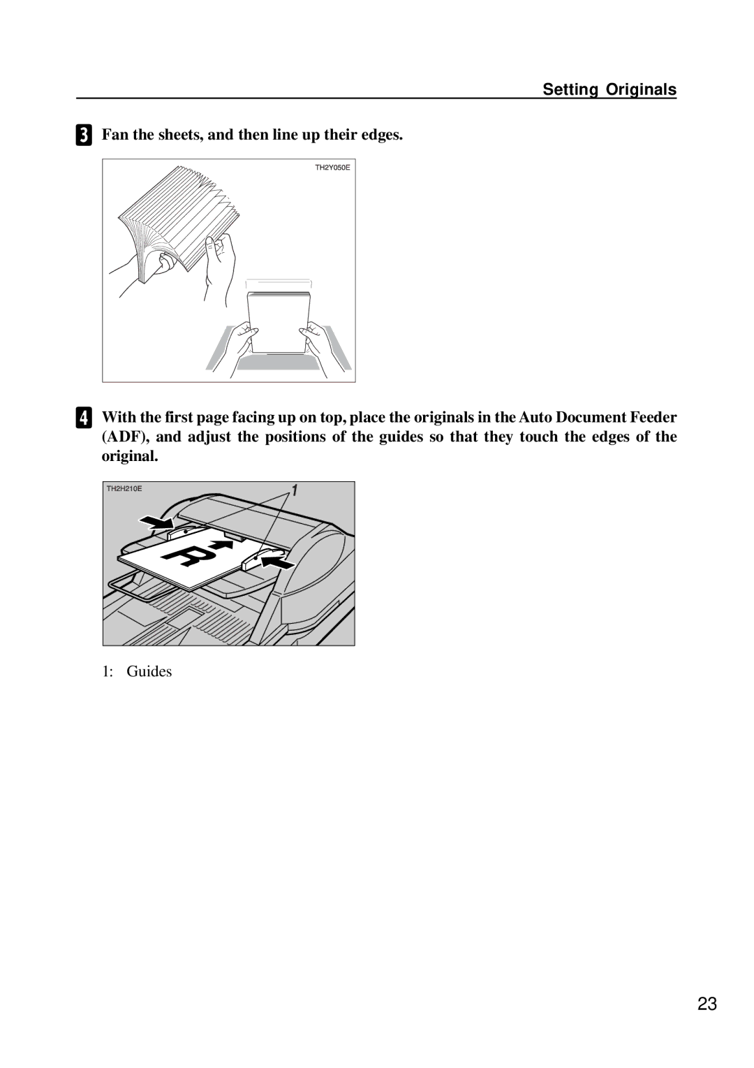 Ricoh G411, G410 manual Guides 