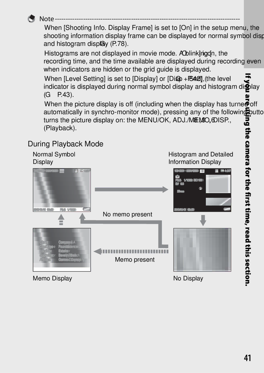 Ricoh G700 manual During Playback Mode, Normal Symbol 