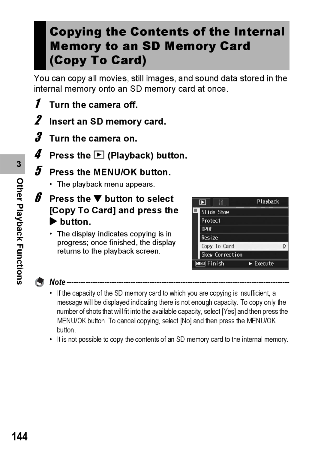 Ricoh GR Digital II manual 144 