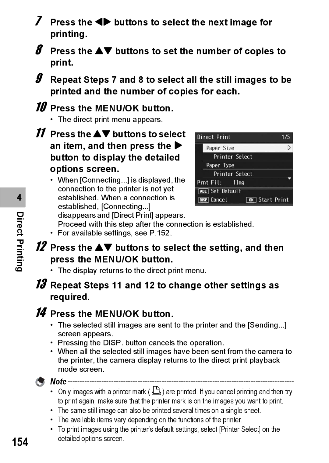 Ricoh GR Digital II manual 154 