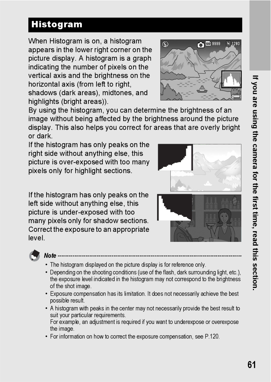 Ricoh GR Digital II manual Histogram 