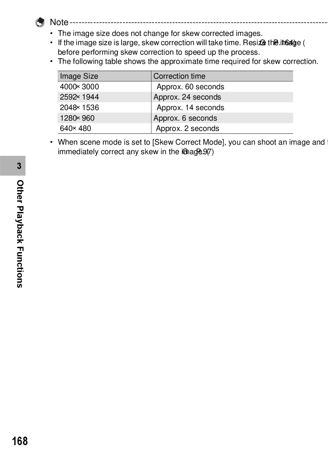 Ricoh GX200 VF KIT manual 168, Functions 