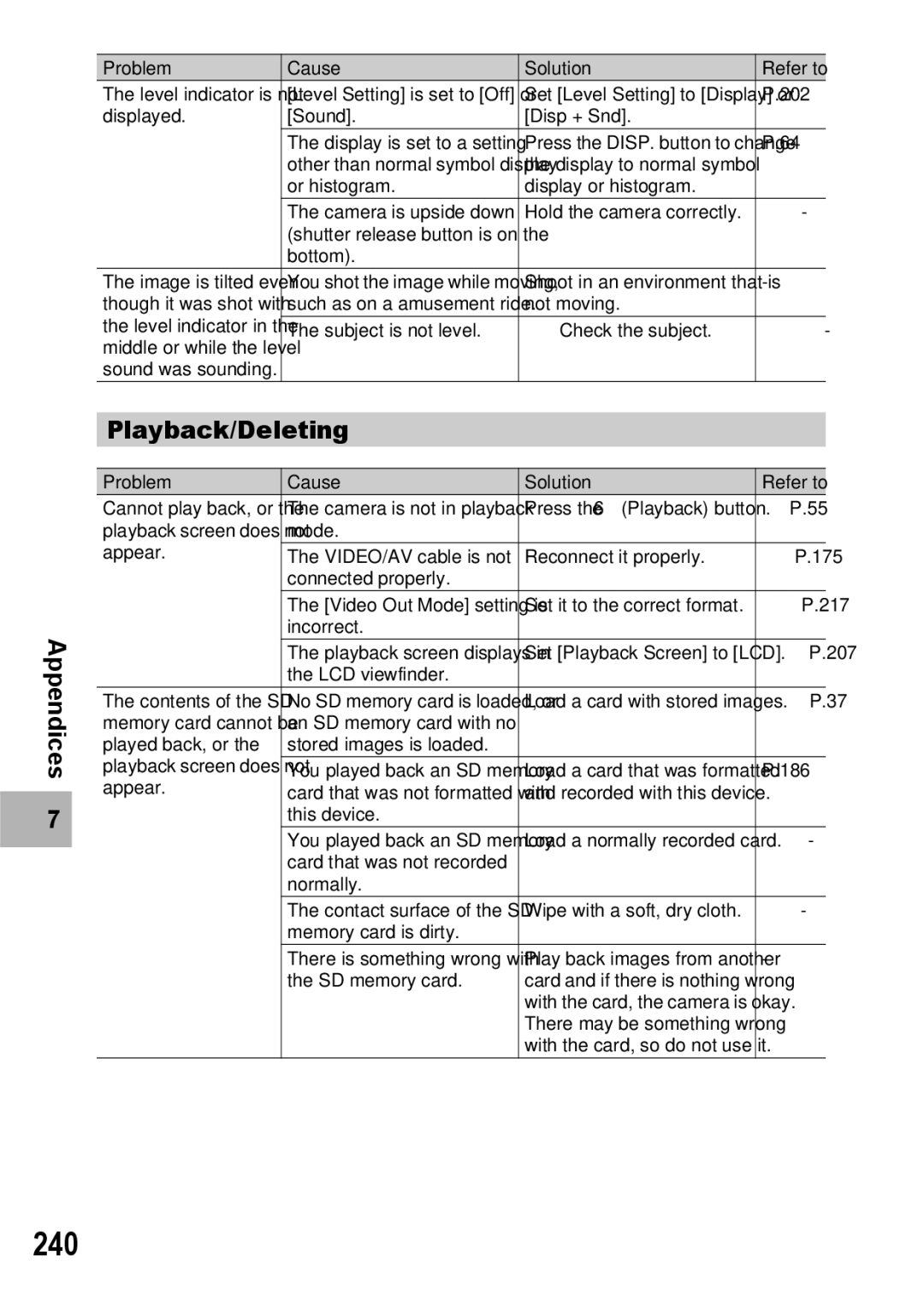 Ricoh GX200 VF KIT manual 240, Playback/Deleting 