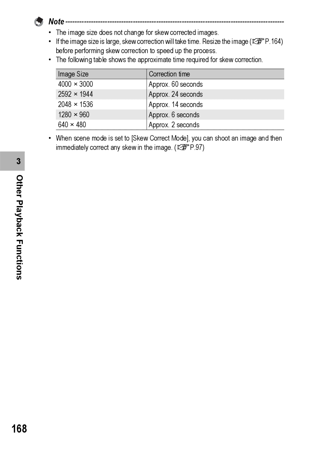 Ricoh GX200 manual 168, Functions 