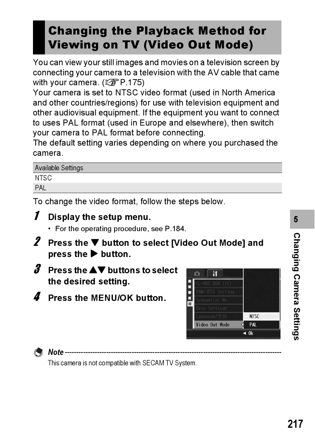 Ricoh GX200 manual 217 