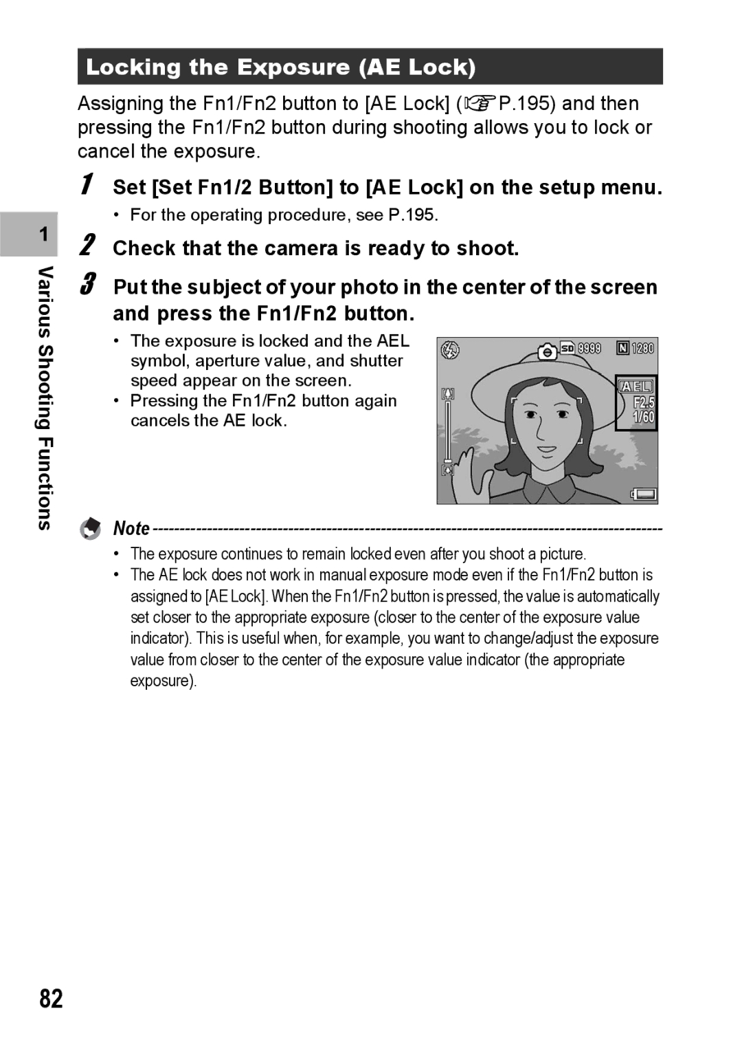 Ricoh GX200 manual Various Shooting 