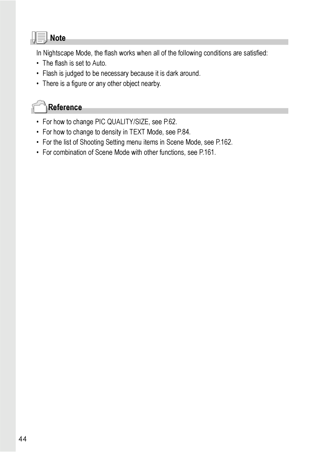 Ricoh GX8 manual Reference 