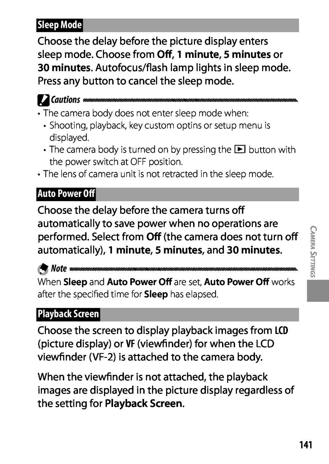 Ricoh GXR, 170543, 170553 manual Sleep Mode, Auto Power Off, Playback Screen 