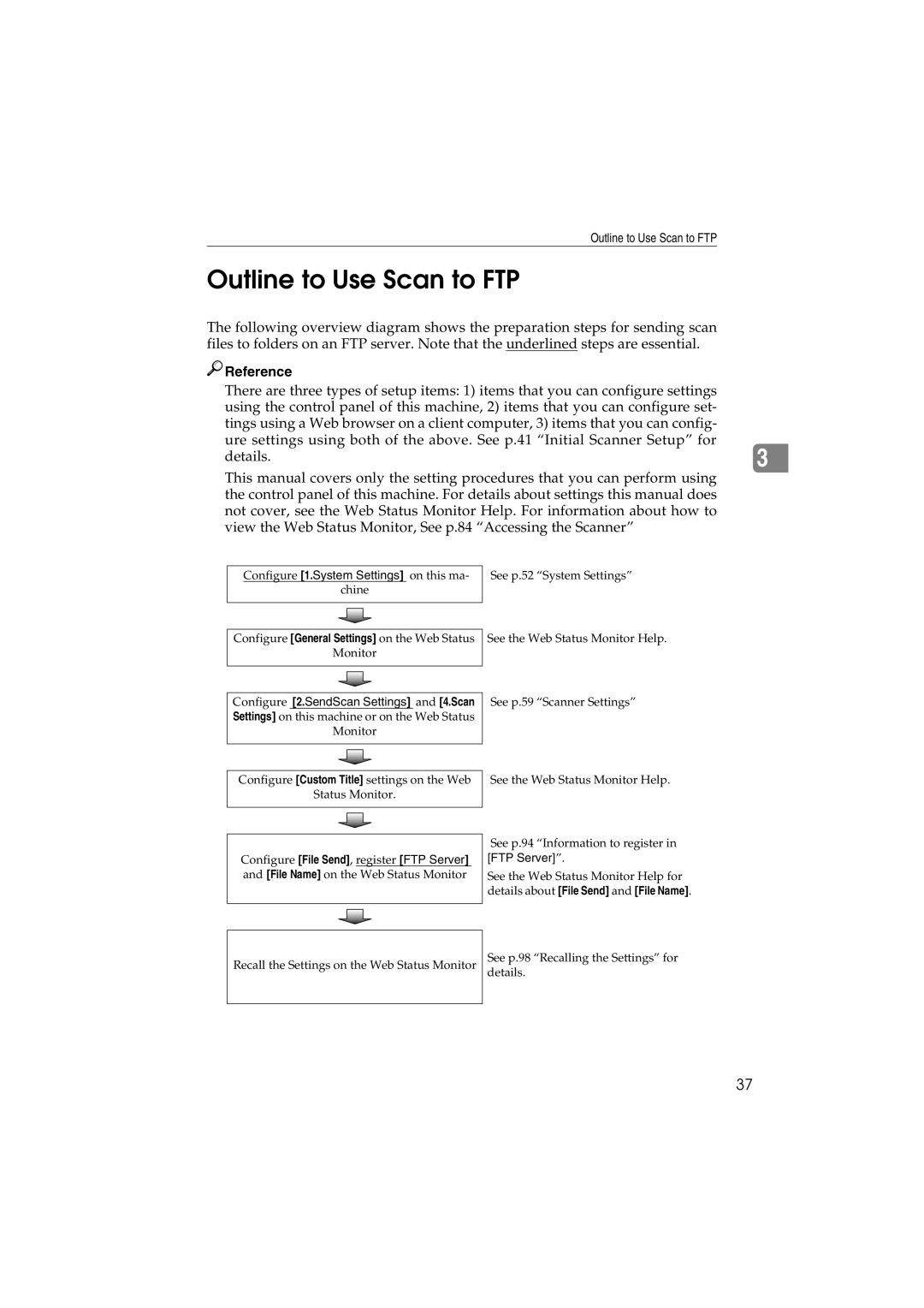 Ricoh IS300e operating instructions Outline to Use Scan to FTP 