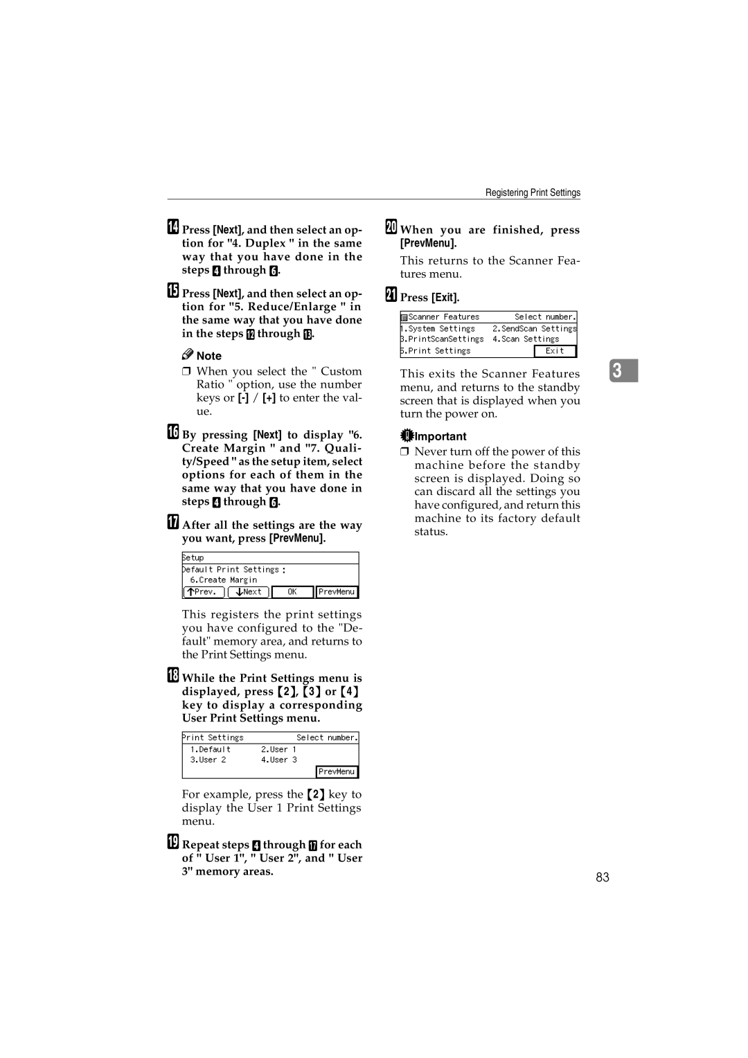 Ricoh IS300e operating instructions Press Exit 