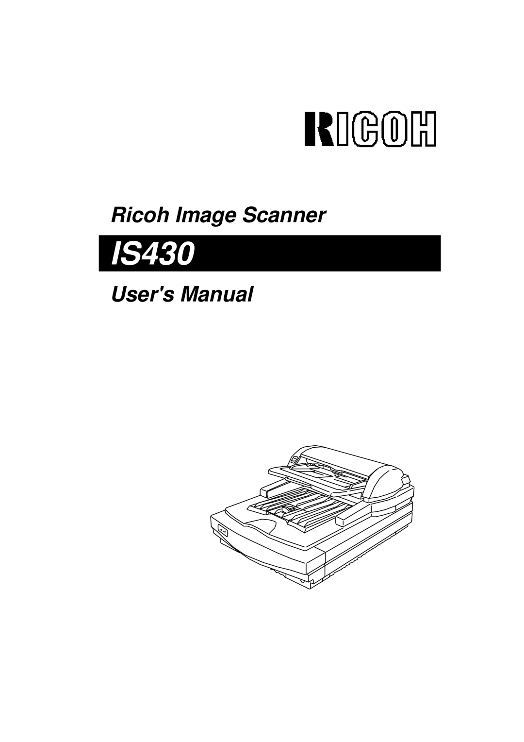 Ricoh IS430 user manual 