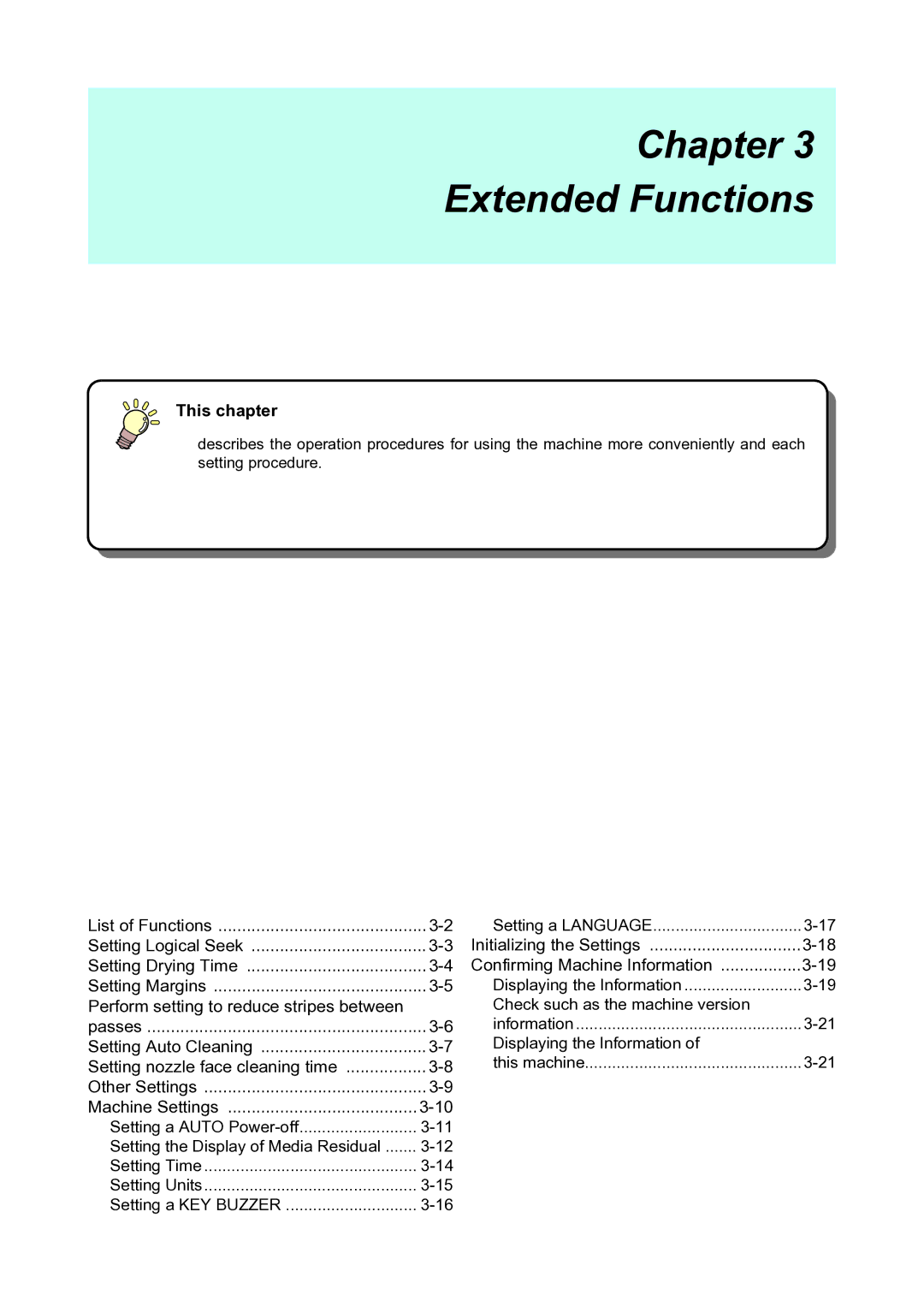 Ricoh L4160, L4130 operation manual Chapter Extended Functions 