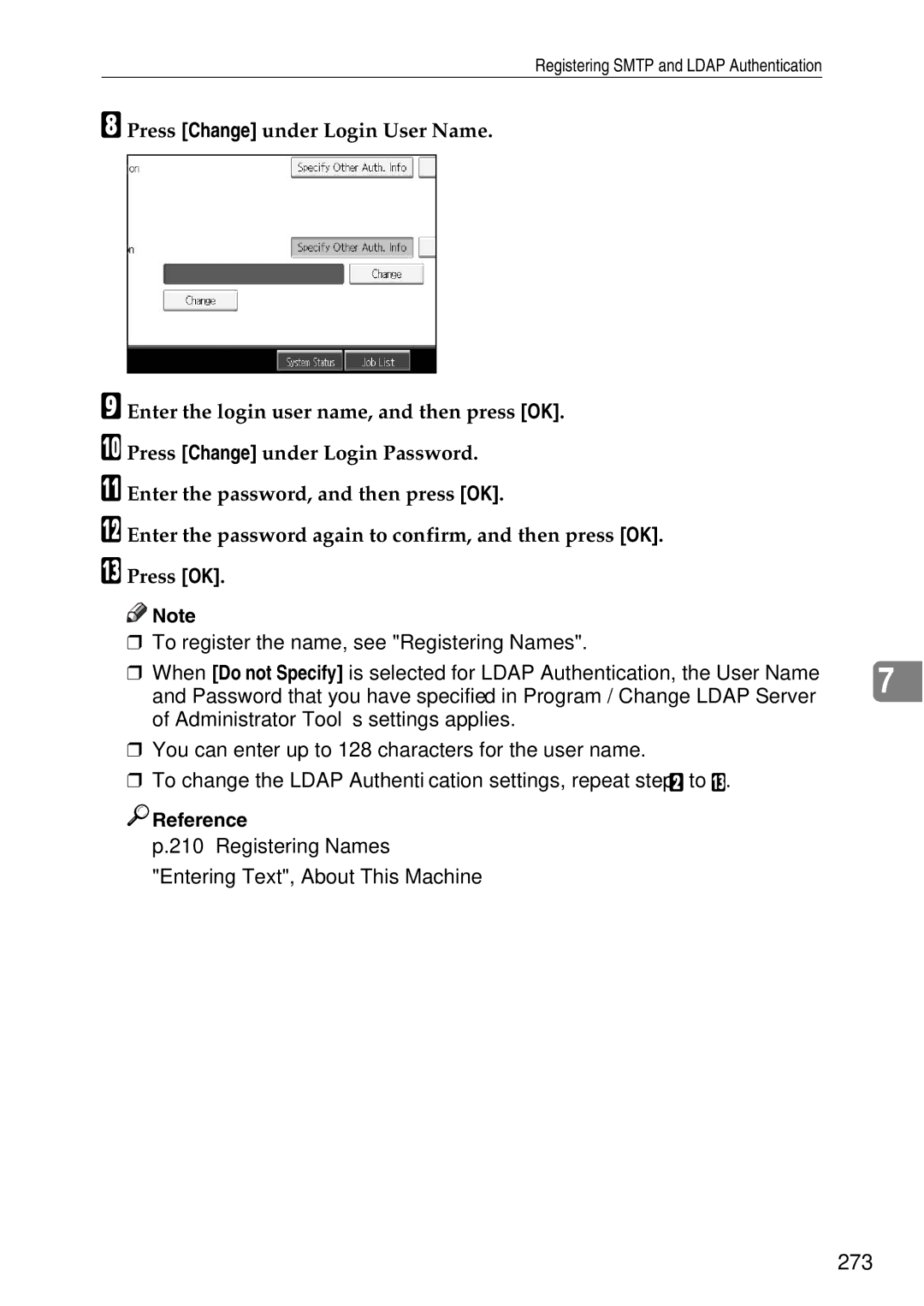 Ricoh LD435c operating instructions 273 