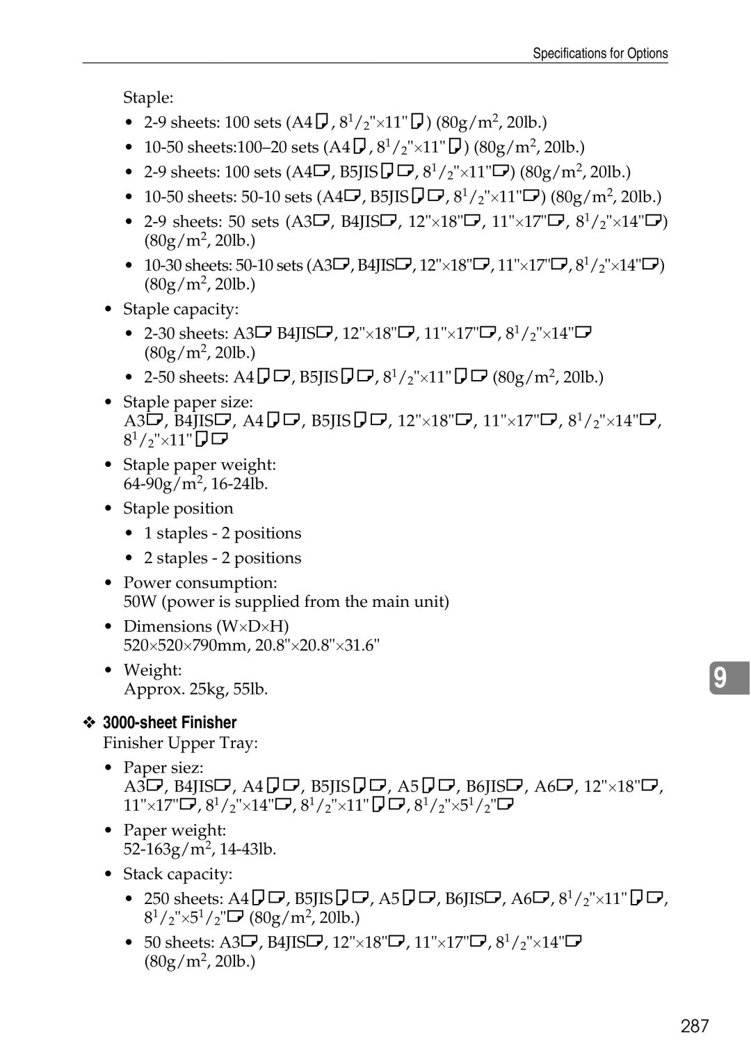 Ricoh LD435c operating instructions 287 