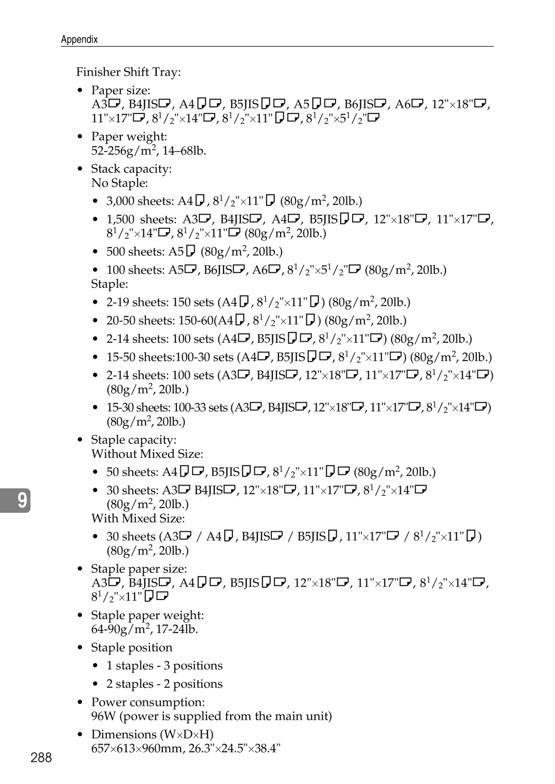 Ricoh LD435c operating instructions 288 