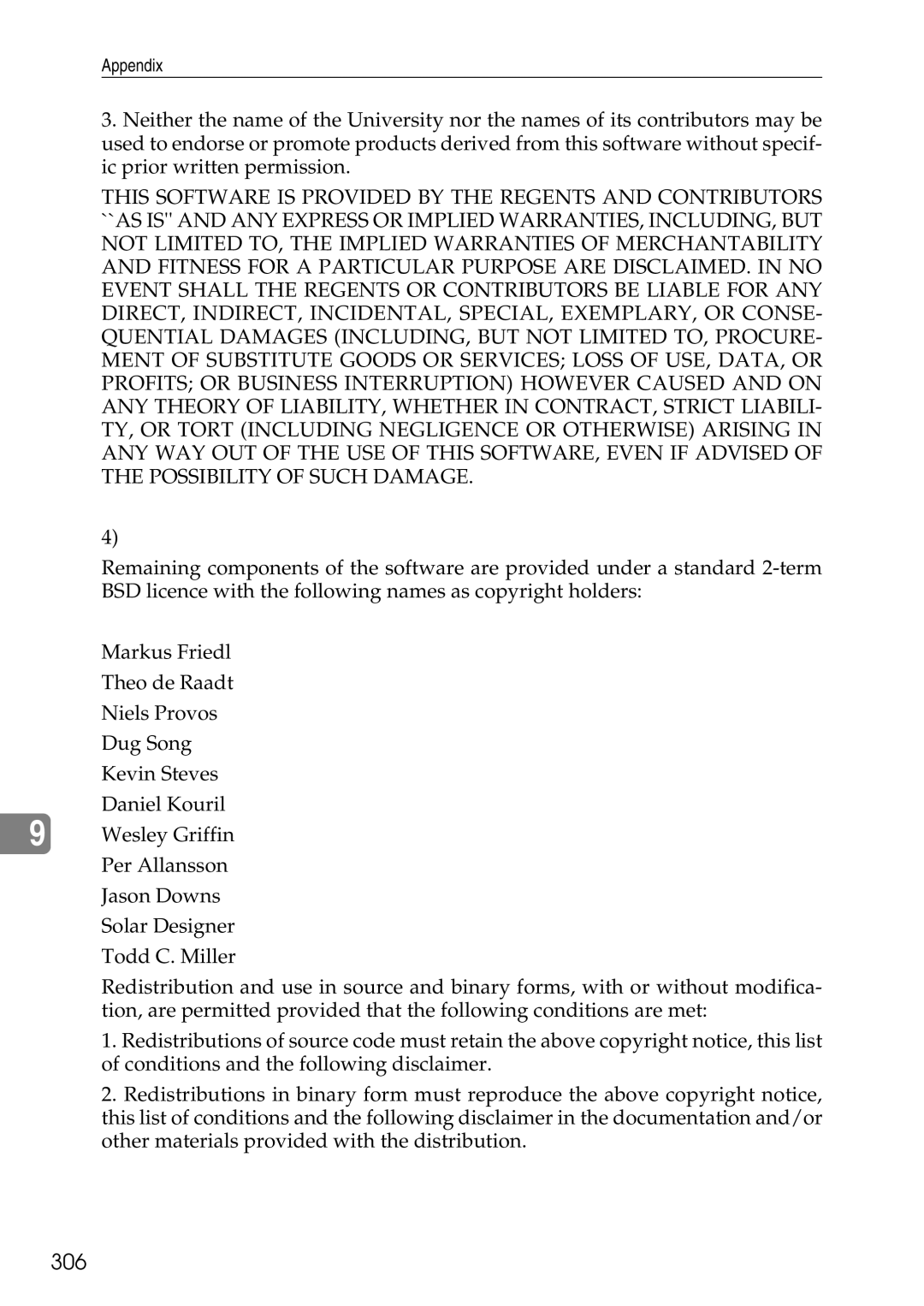 Ricoh LD435c operating instructions 306 