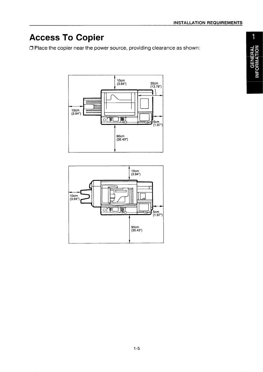 Ricoh NC5006 manual Access To Copier 