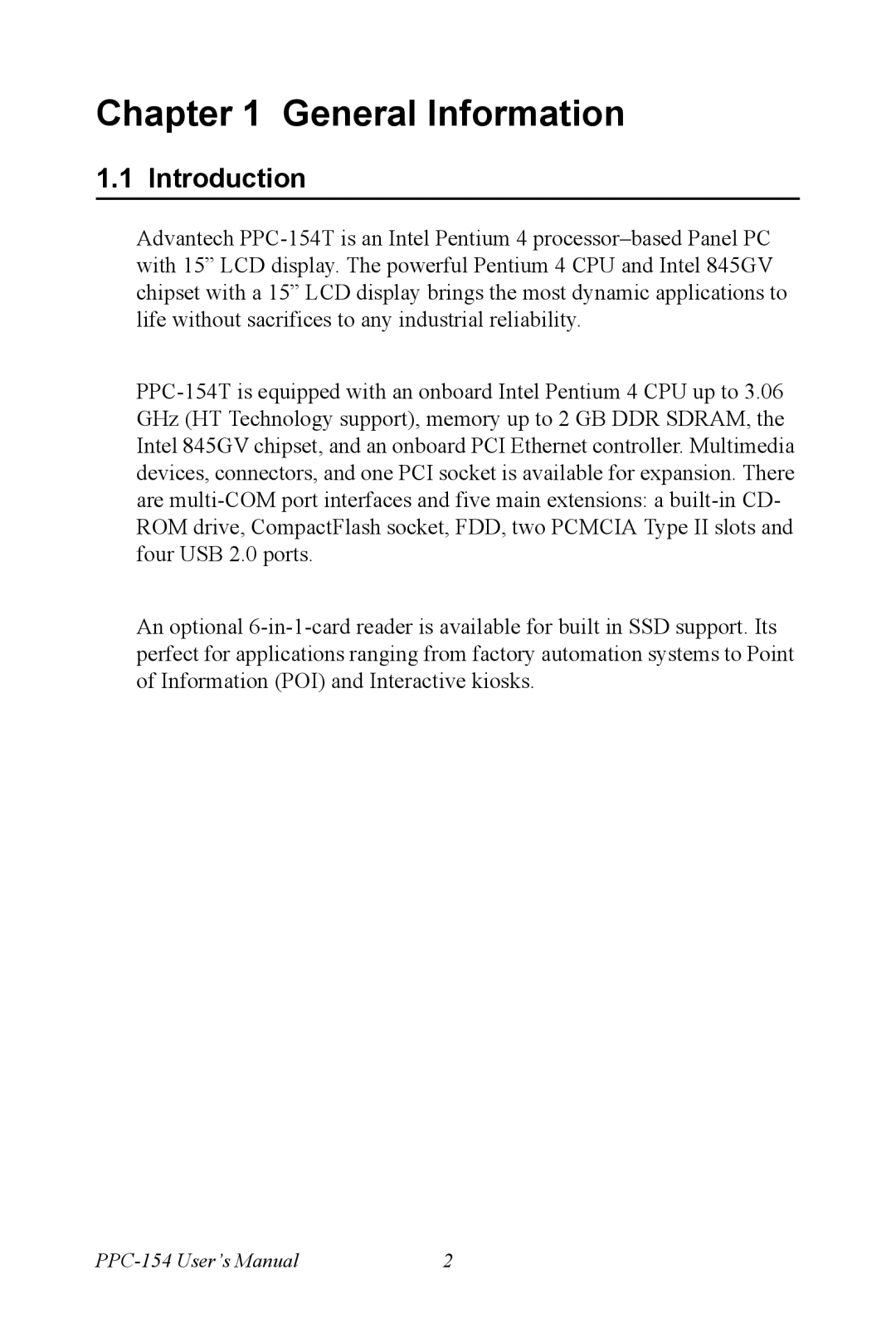 Ricoh PPC-154 user manual Introduction 