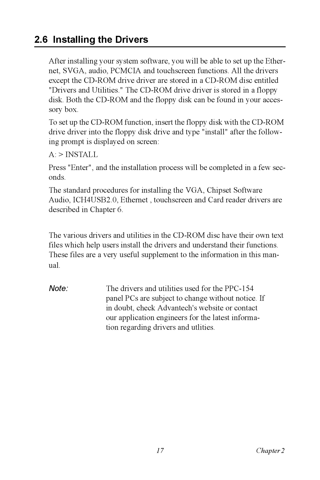 Ricoh PPC-154 user manual Installing the Drivers 