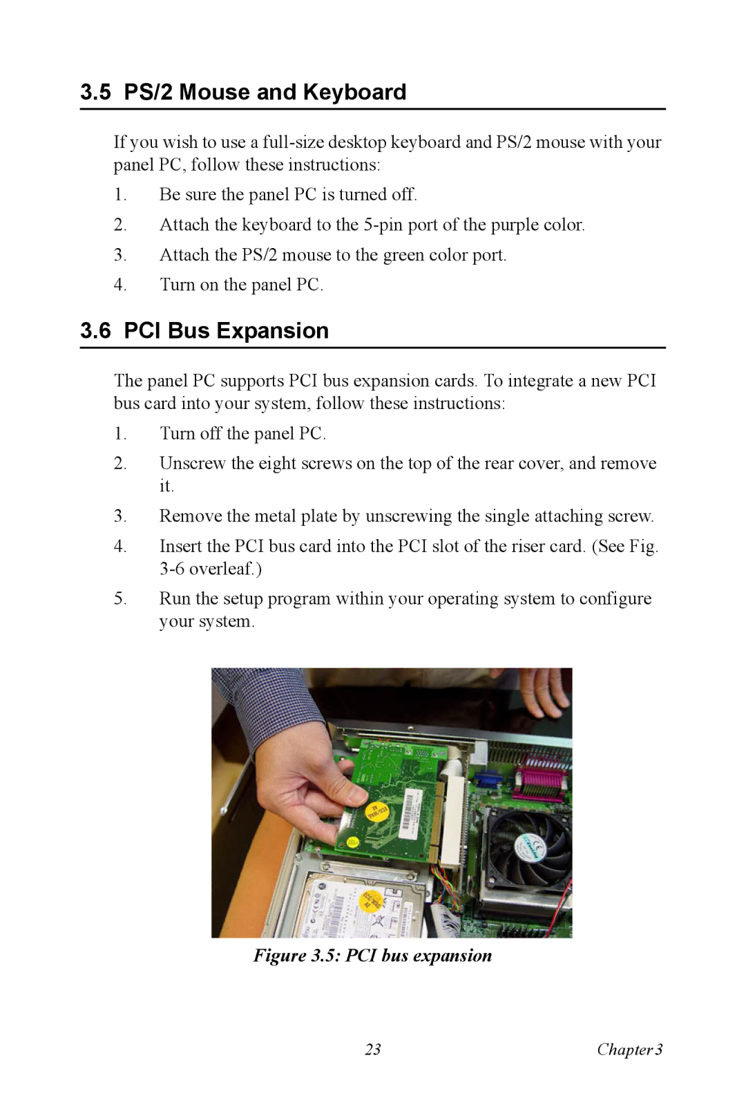 Ricoh PPC-154 user manual PS/2 Mouse and Keyboard, PCI Bus Expansion 