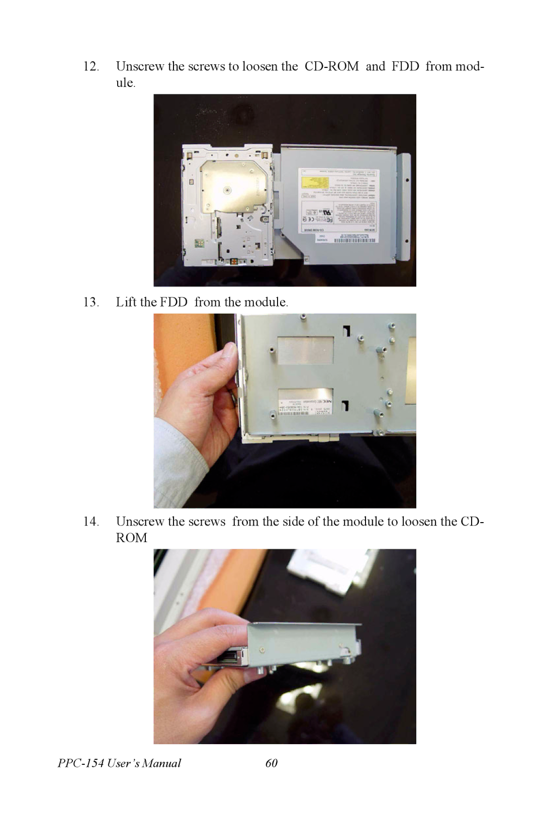 Ricoh PPC-154 user manual Rom 