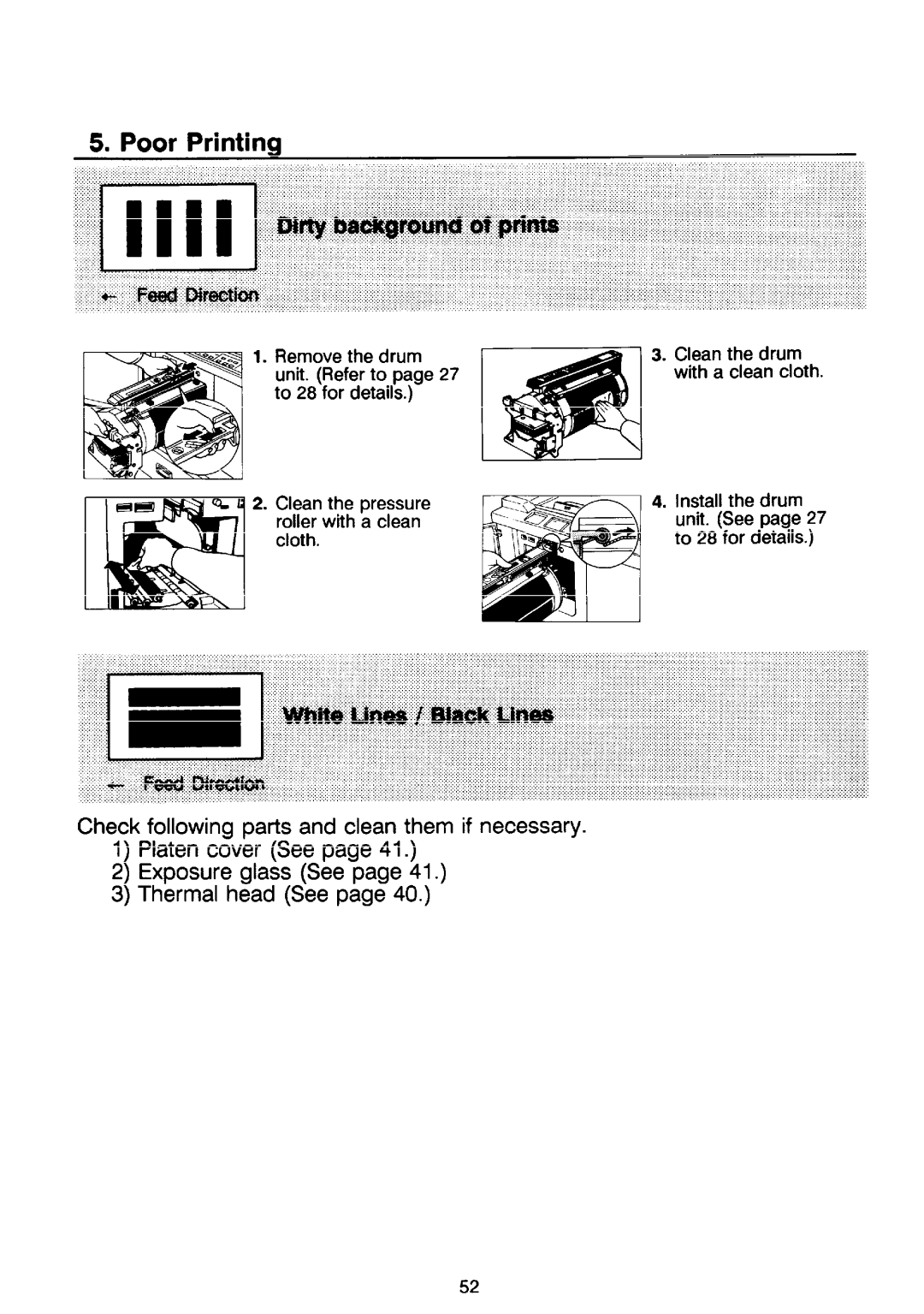 Ricoh PRIPORT VT2130 manual Poor Printina 