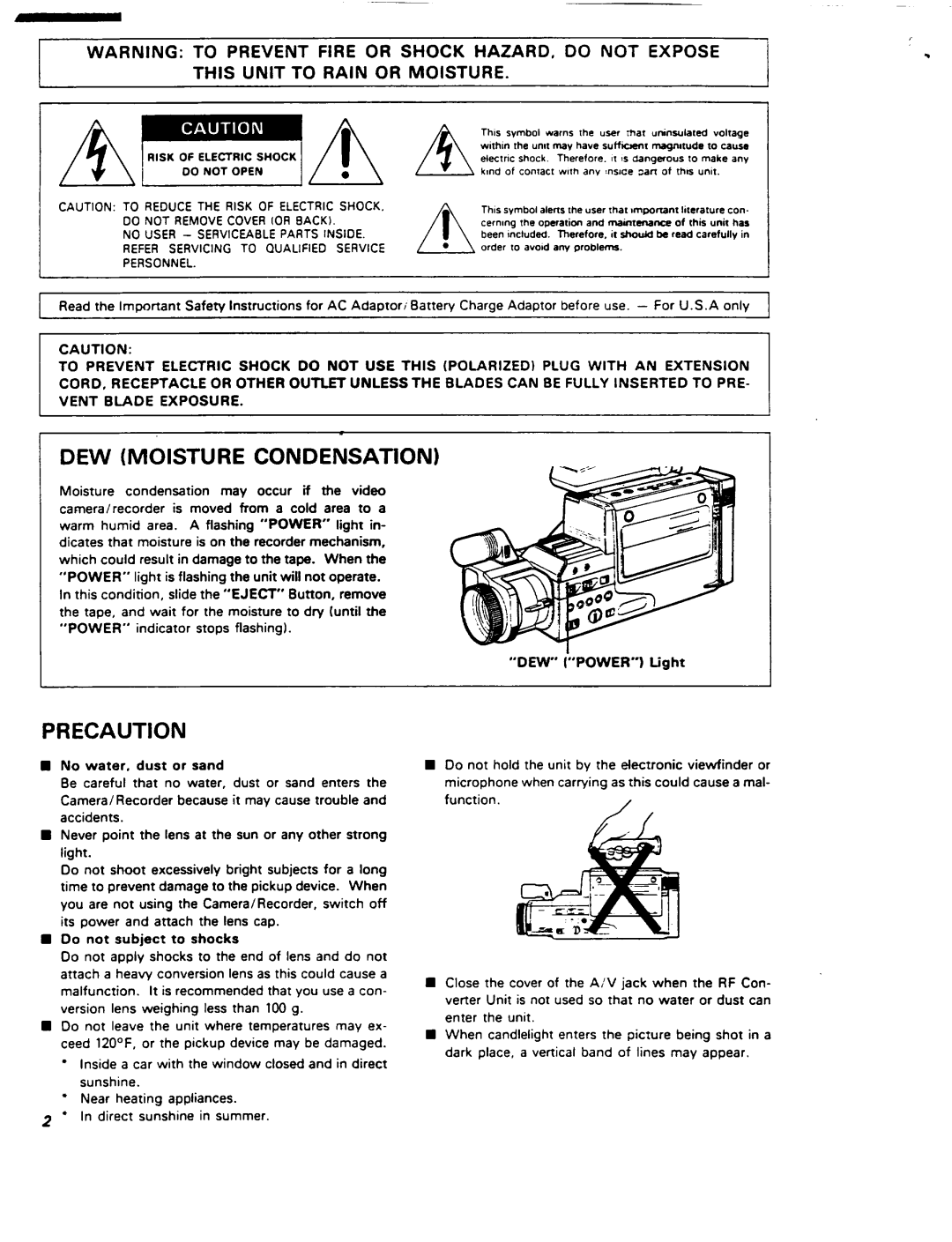 Ricoh PV-C880A manual 