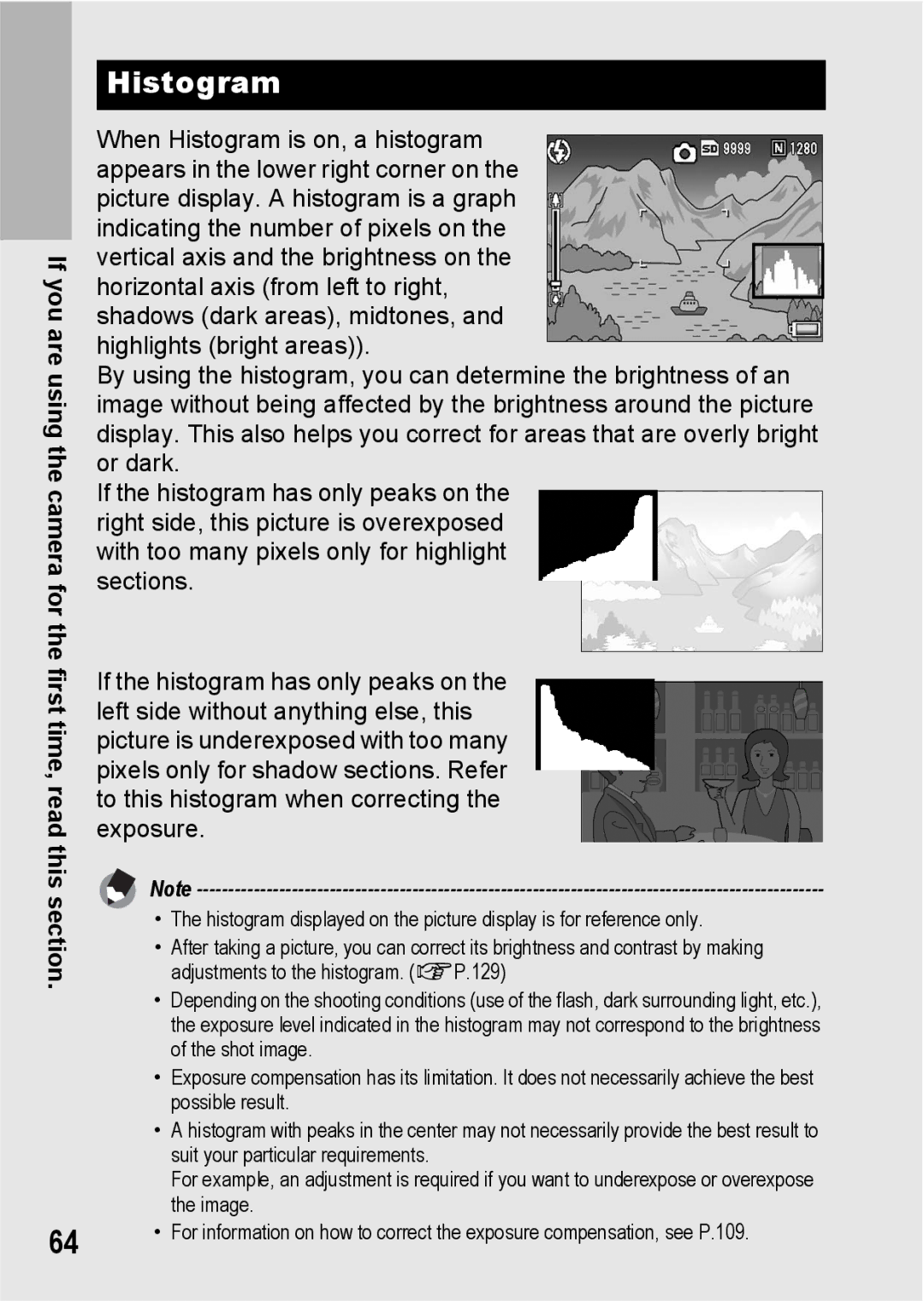 Ricoh R10 manual Histogram 