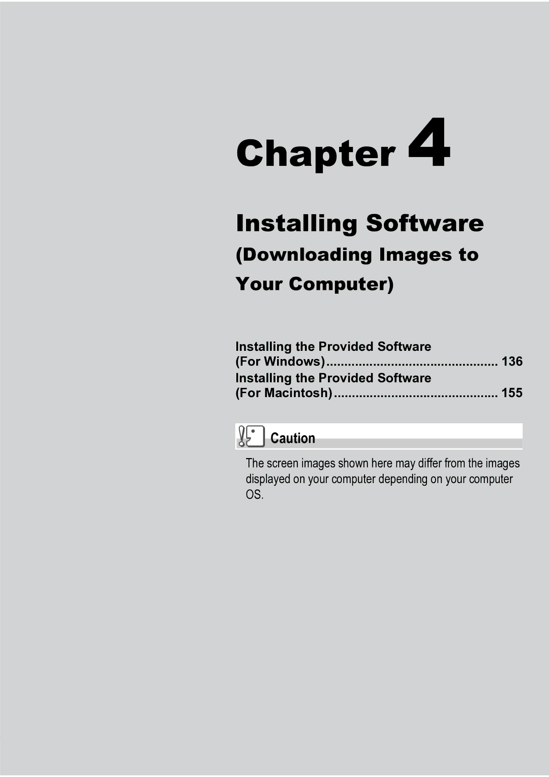 Ricoh R4 manual Installing Software, Downloading Images to Your Computer 