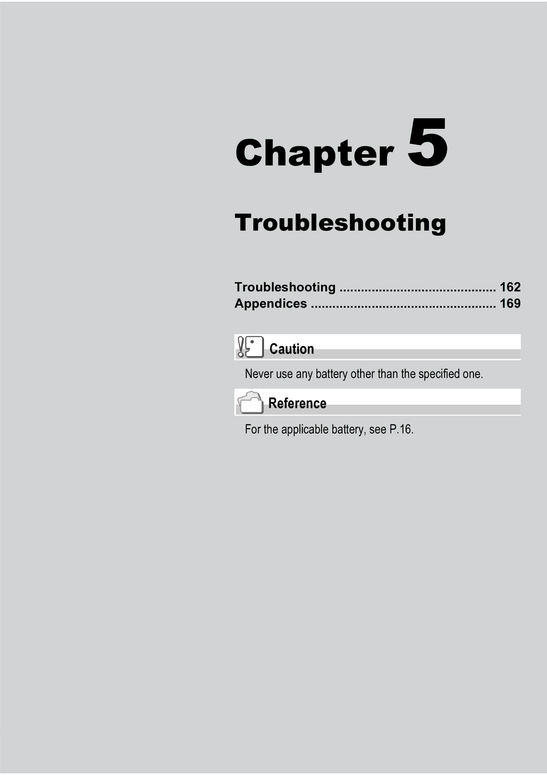 Ricoh R4 manual Troubleshooting 162 Appendices 169 