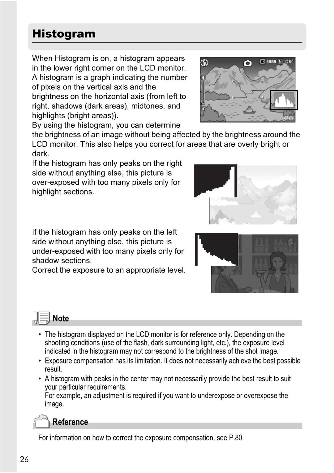 Ricoh R4 manual Histogram 