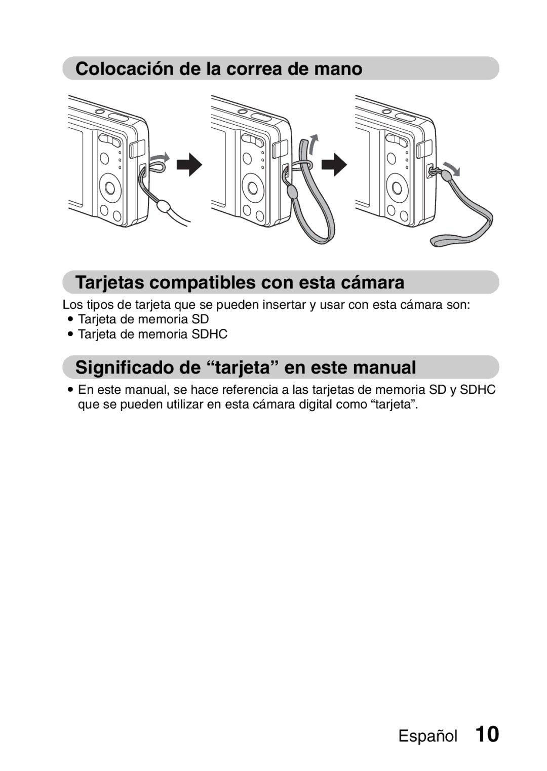 Ricoh R50 Significado de tarjeta en este manual 