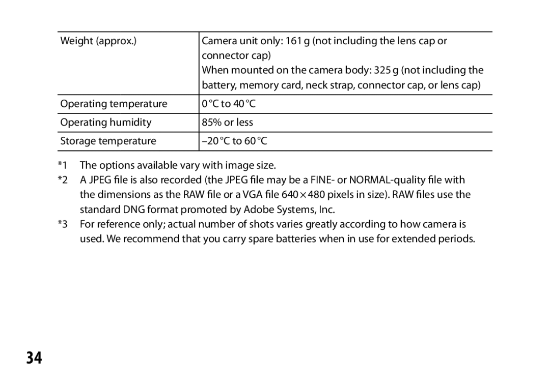 Ricoh S10 24-72MM F2.5-4.4VC instruction manual 