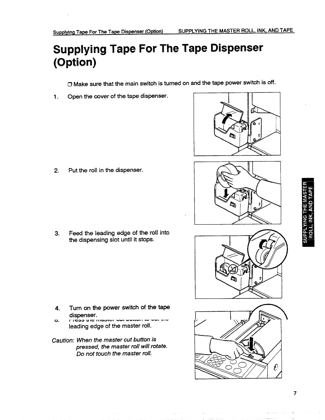 Ricoh VT1730 manual Option 