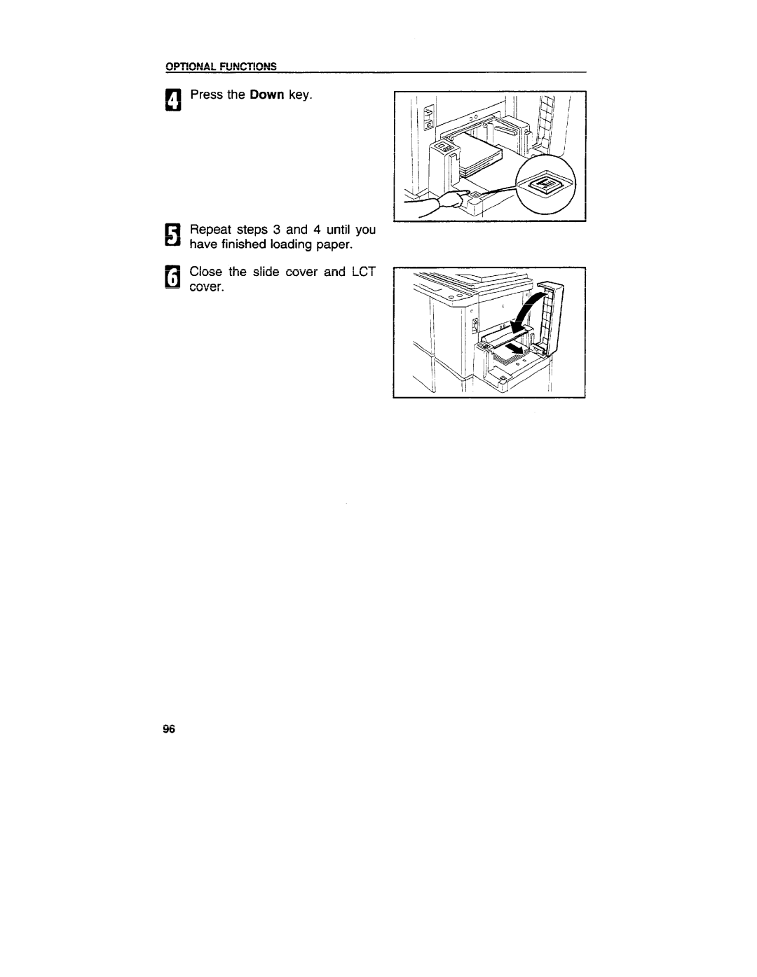 Ricoh VT3800 manual Optional Functions 